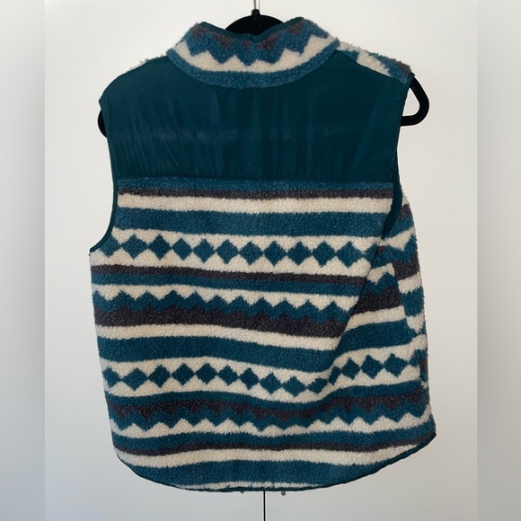 Blue patterned Vest - Picture 3 of 3